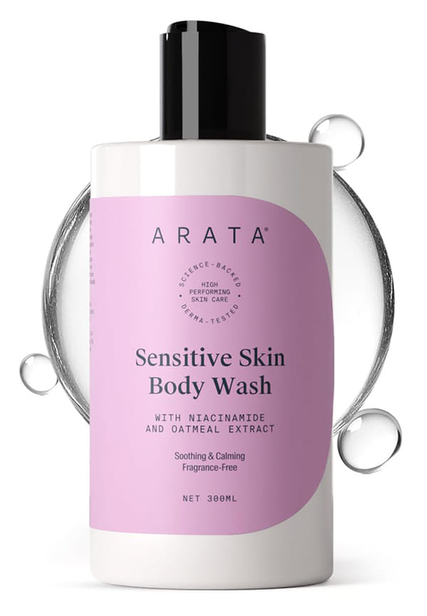 Sensitive Skin Body Wash with Niacinamide & Aloe Vera