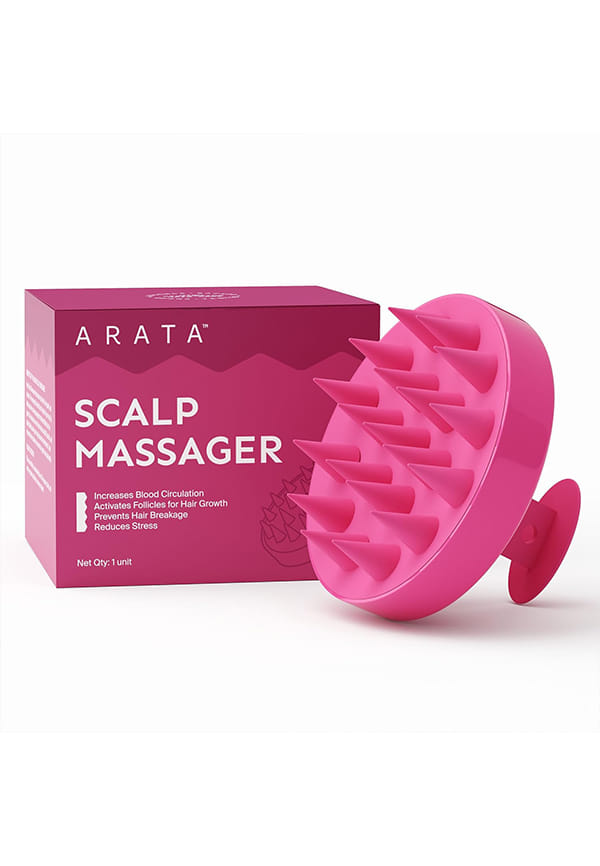 Scalp Massager with Medical-Grade Silicone Bristles