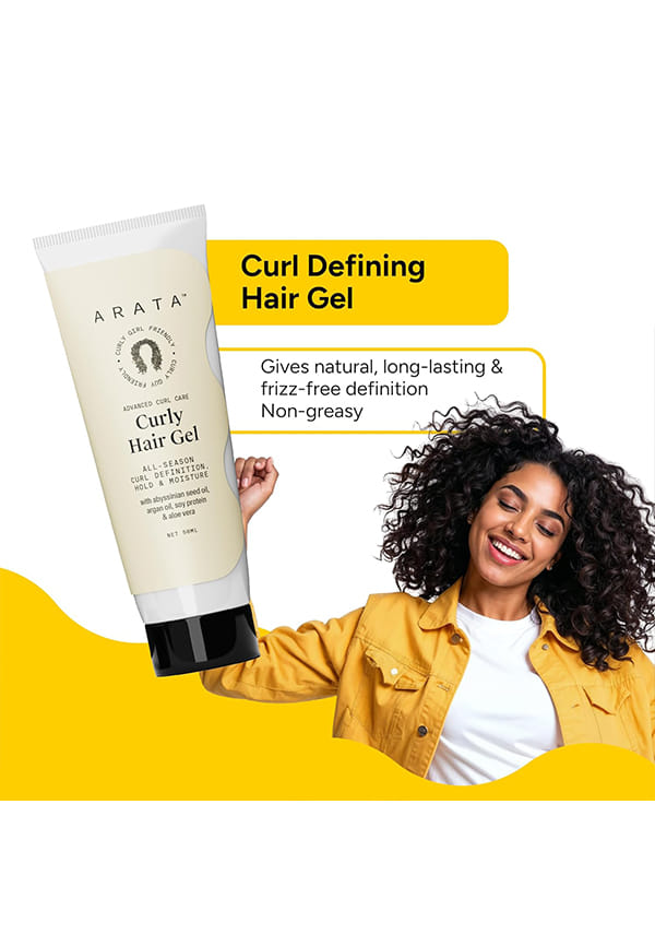 Curl Gel For Frizzy, Wavy, Curly Hair | Natural Long-Lasting Hold & Definition – thumbnail 3