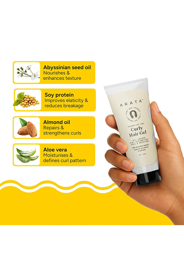 Curl Gel For Frizzy, Wavy, Curly Hair | Natural Long-Lasting Hold & Definition – thumbnail 5