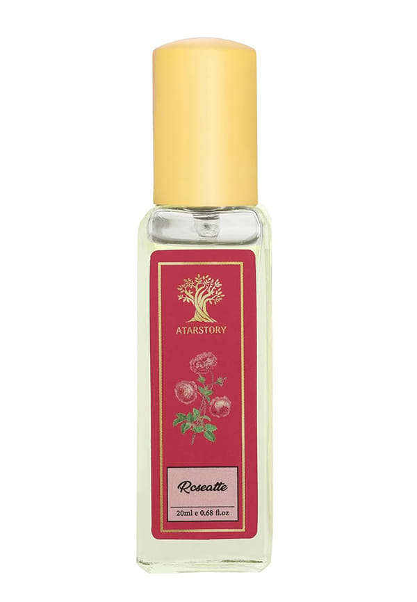 Roseatte Long Lasting Perfume Unisex, Premium Fragrance Spray Floral & Fresh