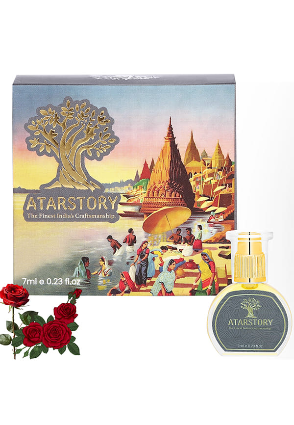 Rosa Luxure Luxury Attar Perfume Alcohol Free Roll On