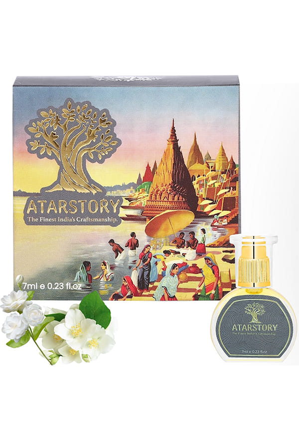 Arabic Jasmine Luxury Attar Perfume Alcohol Free Roll On