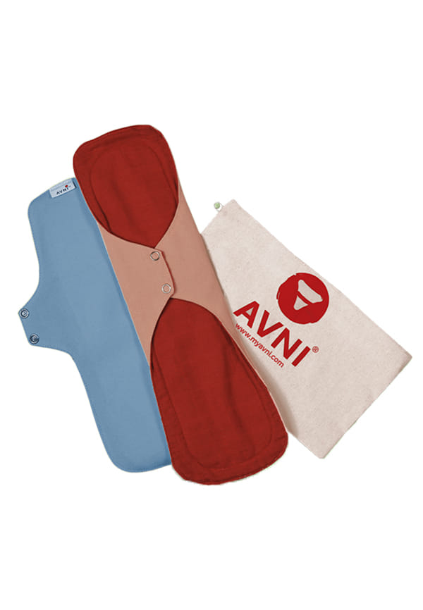 Lush Reusable Period Pads | 1 XLarge + 1 XXLarge Pad