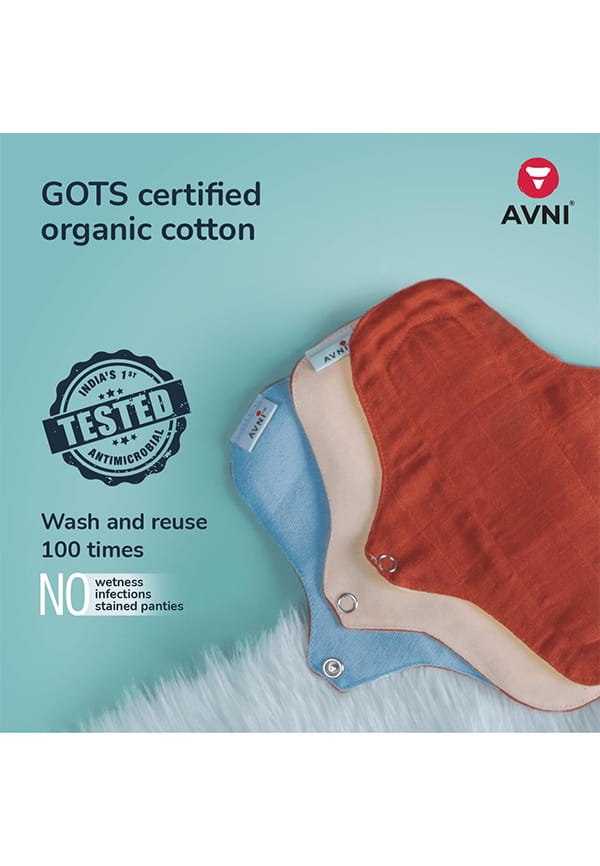Lush Reusable Panty Liners - Set of 4 – thumbnail 5