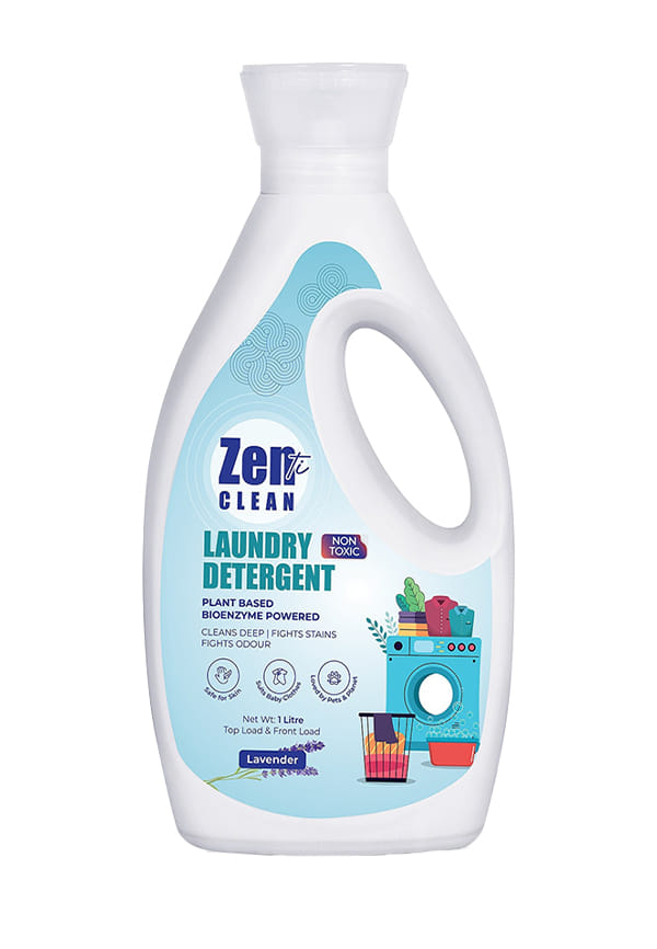 ZentiClean™ Natural Laundry Detergent - Lavender ZentiClean™ Natural Laundry Detergent - Lavender