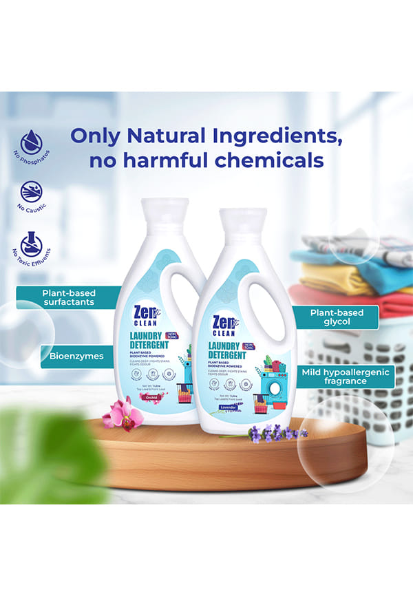 ZentiClean™ Natural Laundry Detergent - Lavender – thumbnail 4