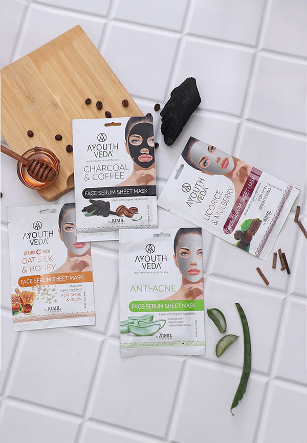 Charcoal & Coffee Face Serum Sheet Mask – thumbnail 5
