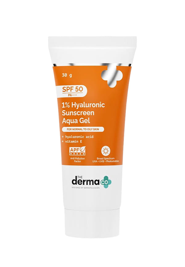 1% Hyaluronic Sunscreen SPF 50 Aqua Gel Pack Of 2 – thumbnail 2