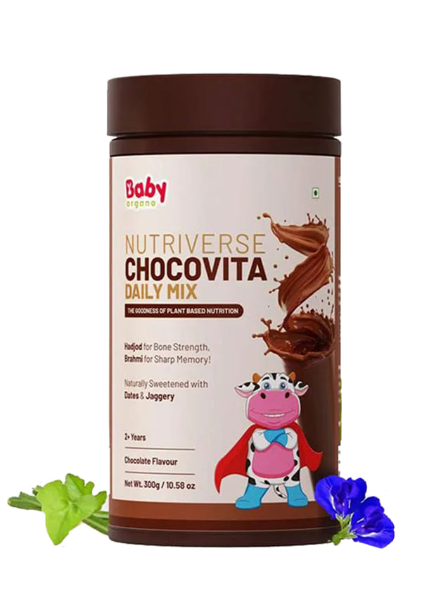 Nutriverse Chocovita Milk Mix - Chocolate Milk Powder for Kids | 2–15 Years
