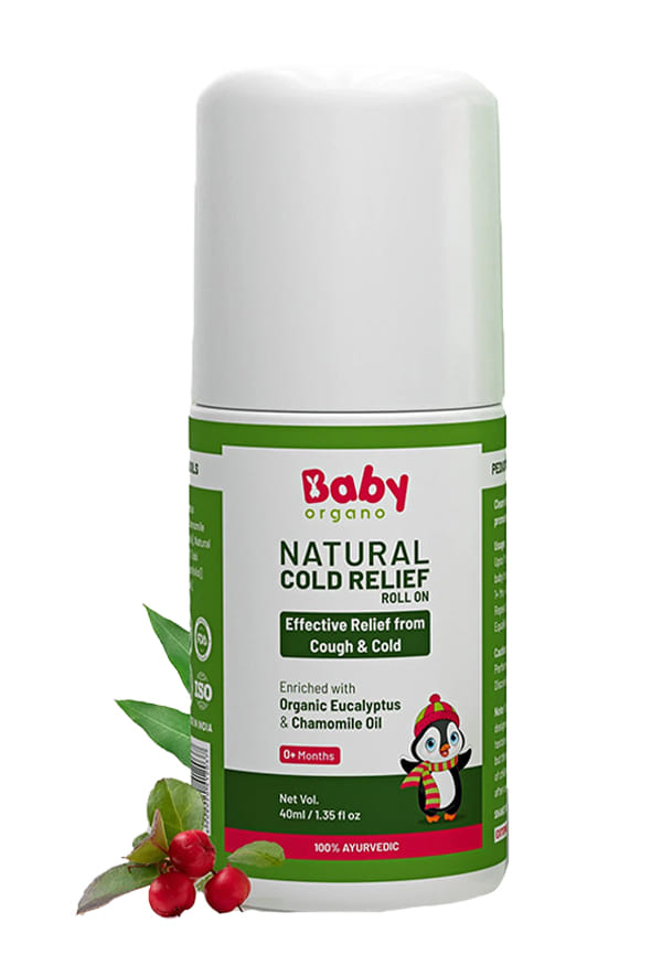 Natural Cold Relief Roll On | Relief from Blocked Nose, Cold, Cough & Congestion