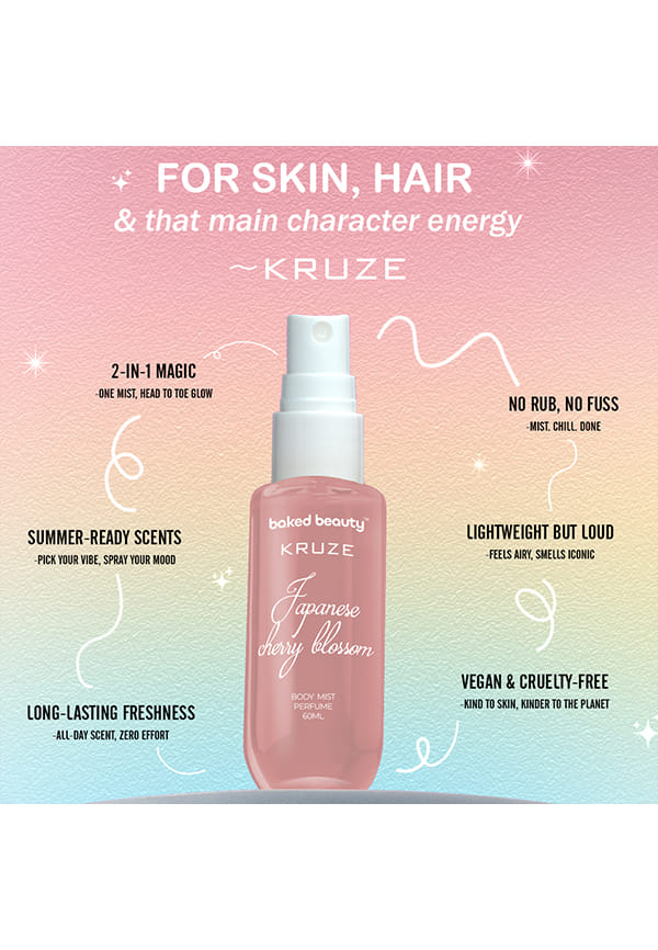 Kruze Japanese Cherry Blossom Body Mist – thumbnail 2