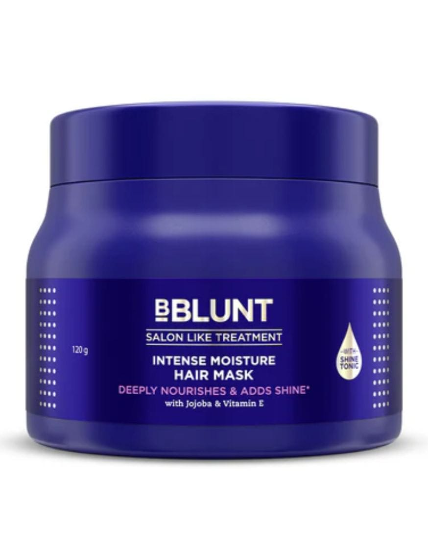 Intense Moisture Hair Mask with Jojoba Oil & Vitamin E for Nourished & Shiny Hair Intense Moisture Hair Mask with Jojoba Oil & Vitamin E for Nourished & Shiny Hair