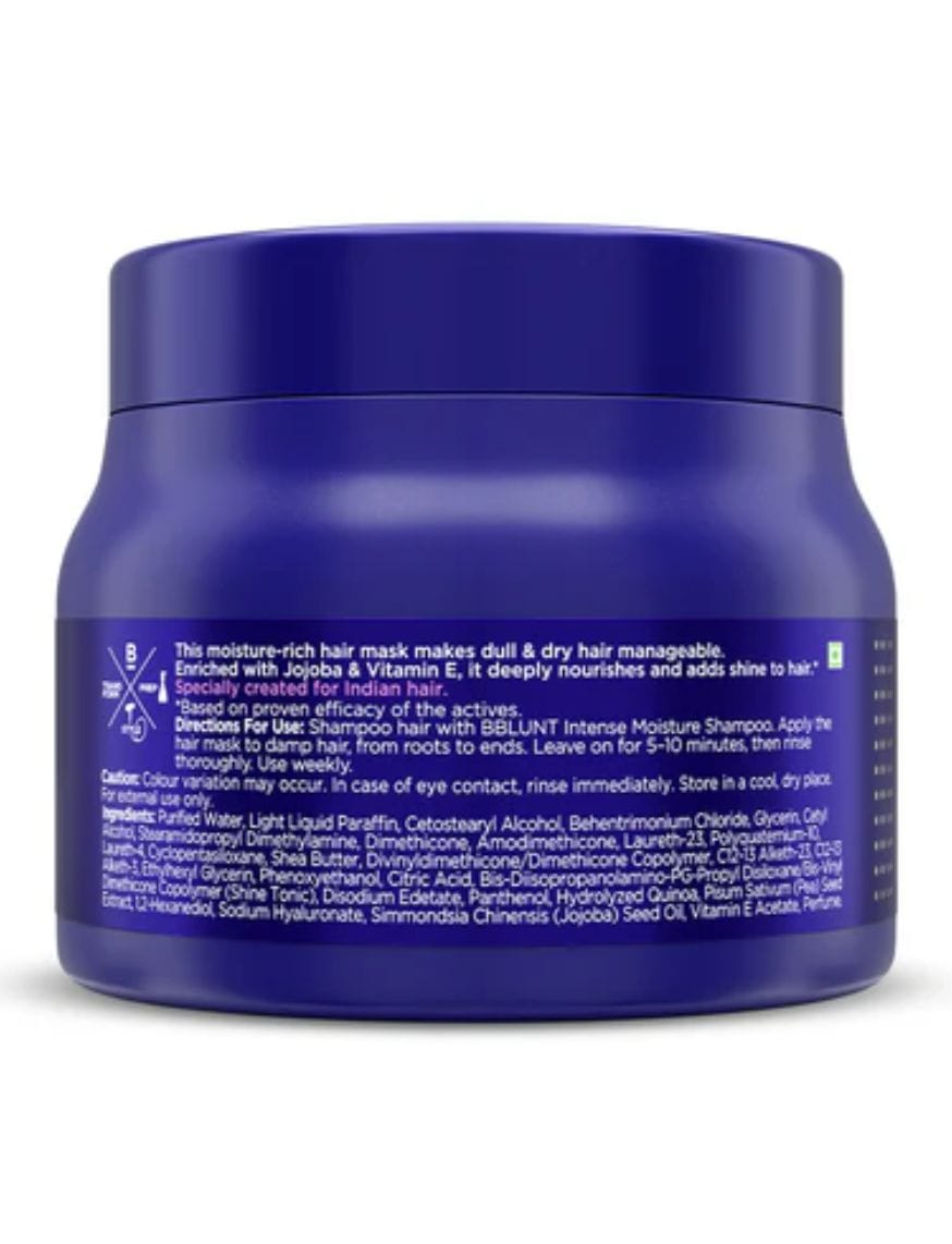 Intense Moisture Hair Mask with Jojoba Oil & Vitamin E for Nourished & Shiny Hair – thumbnail 2
