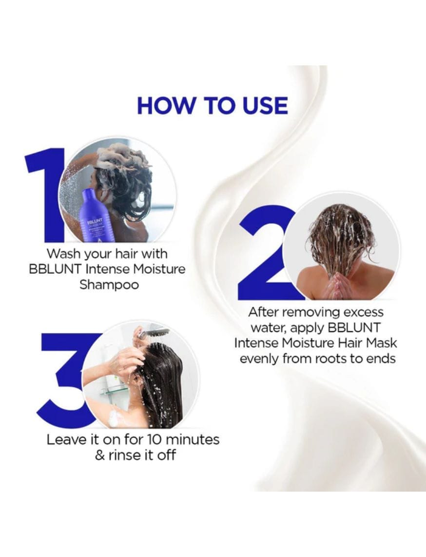 Intense Moisture Hair Mask with Jojoba Oil & Vitamin E for Nourished & Shiny Hair – thumbnail 3