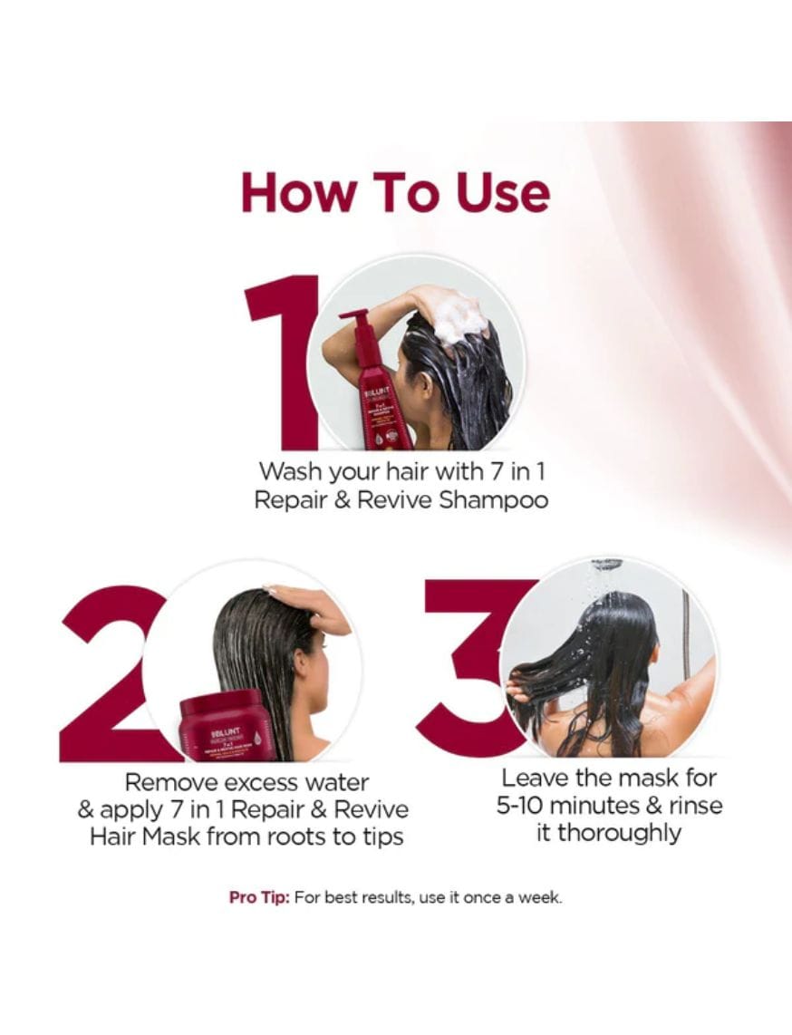 7 in 1 Repair & Revive Hair Mask for Upto 100% Damage Repair – thumbnail 4