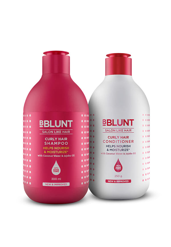 Curly Hair Shampoo + Curly Hair Conditioner