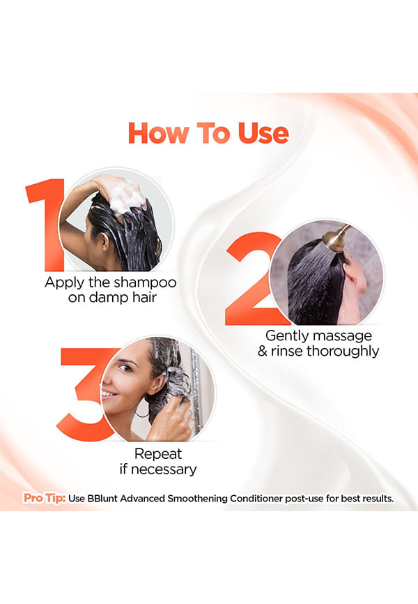 Advanced Smoothening Shampoo with Keratin & Hyaluronic Acid – thumbnail 4