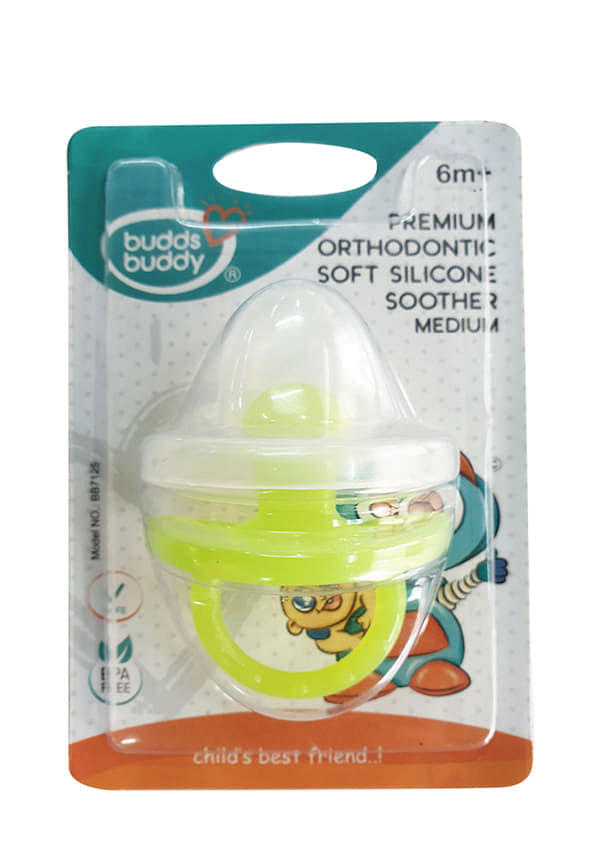 Premium Orthodontic Soft Silicone Soother - Small