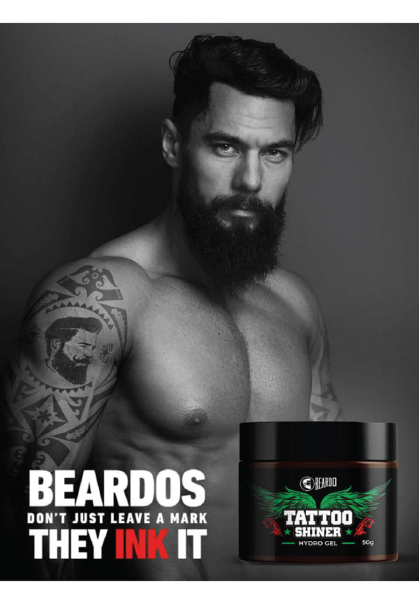 Buy BEARDO TATTOO SHINER GEL  50 GM Online  Get Upto 60 OFF at PharmEasy