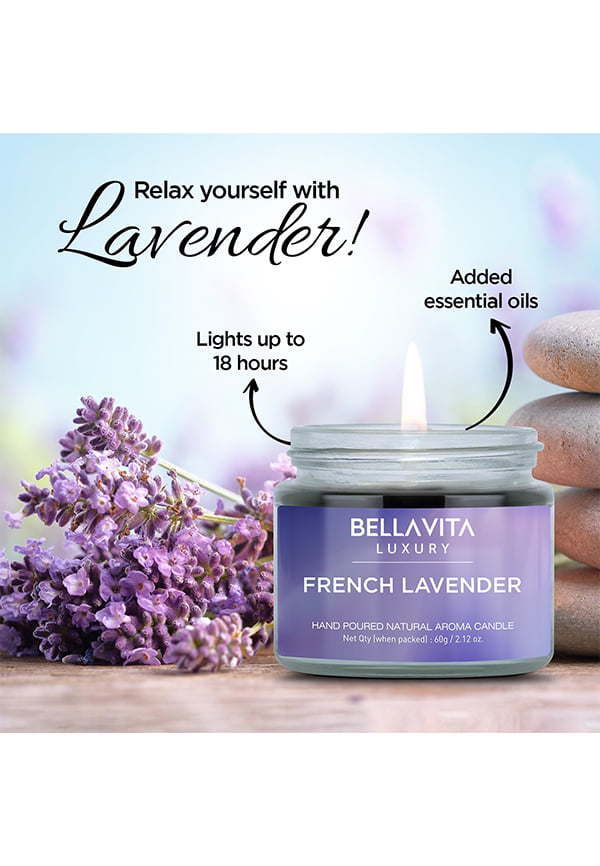 Vanilla Cinnamon Lavender & Rose Aroma Candles – thumbnail 5