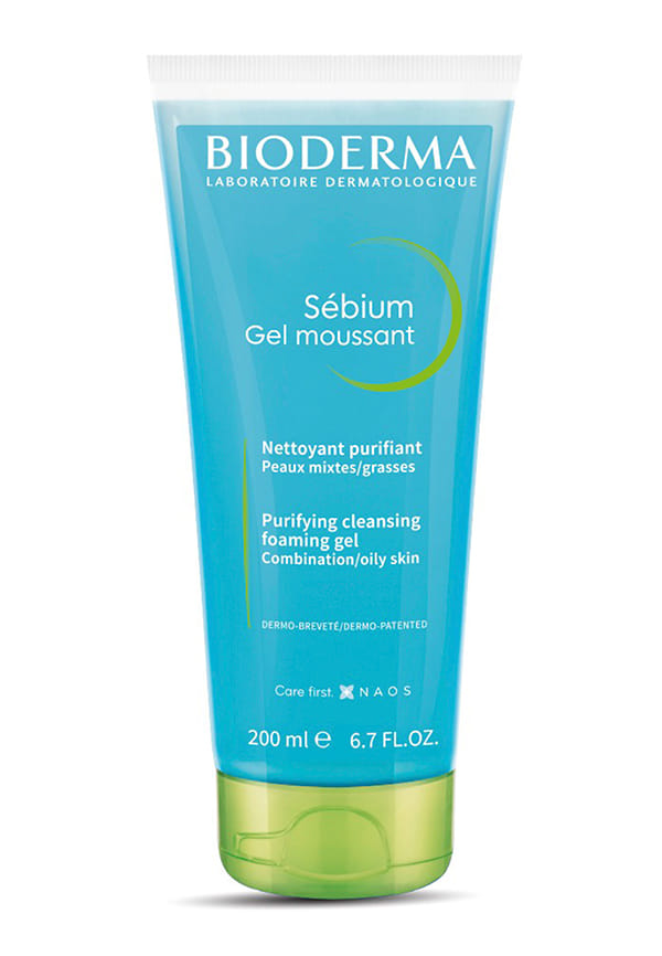 Sebium Face And Body Wash Moussant Purifying Cleansing Gel