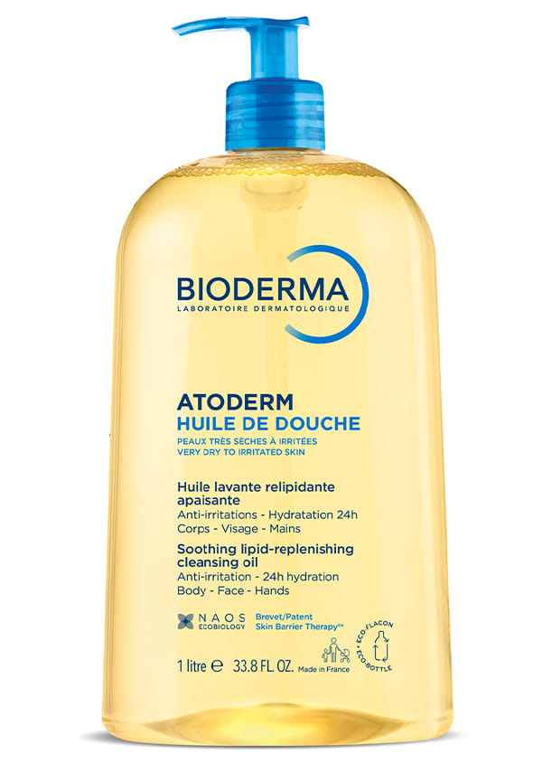 Atoderm Huile de douche Anti-Irritation Cleansing Oil | 24hrs Hydration
