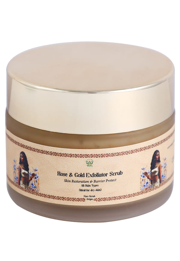 Rose and Gold Exfoliator Scrub