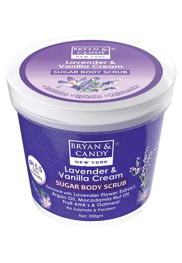Lavender And Vanilla Sugar Body Scrub