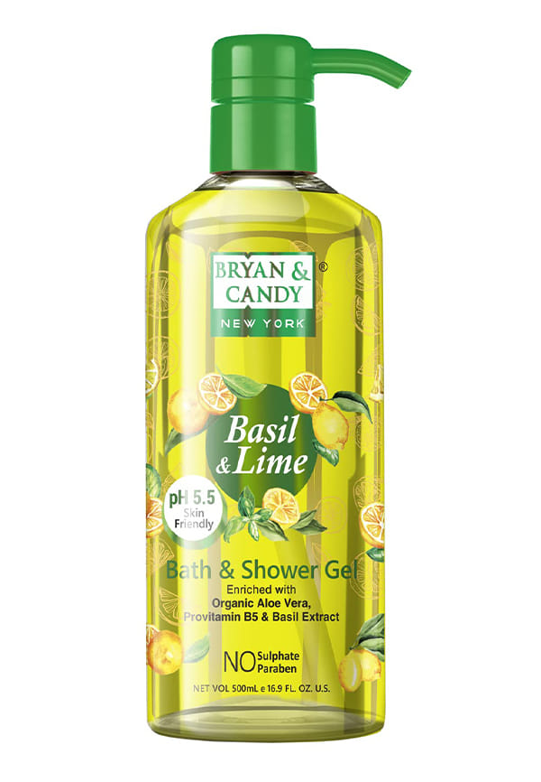 Shower Gel with Aloe Vera. Gentle, Moisturizing Body Wash