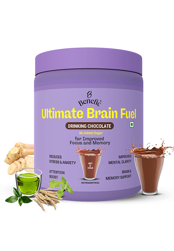 Benefic Ultimate Brain Fuel Drinking Chocolate Powder