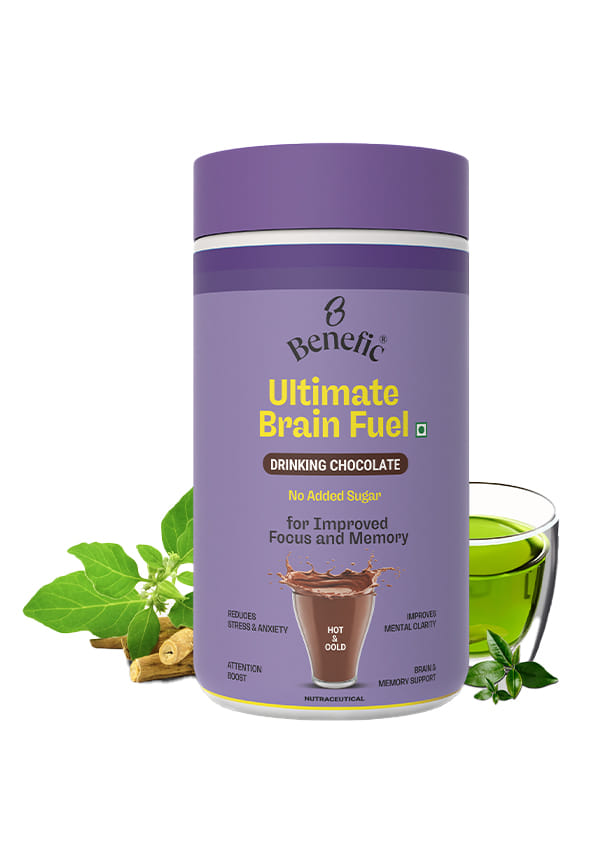 Benefic Ultimate Brain Fuel Drinking Chocolate Powder