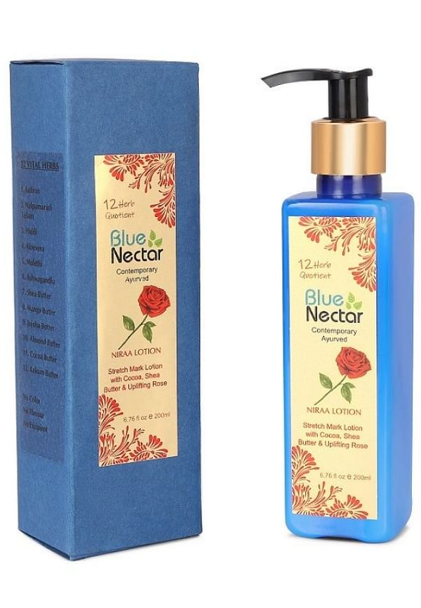 Stretch Mark & Scar Body Lotion Cream with Cocoa Butter, Shea Butter & Uplifting Rose 12 Herbs