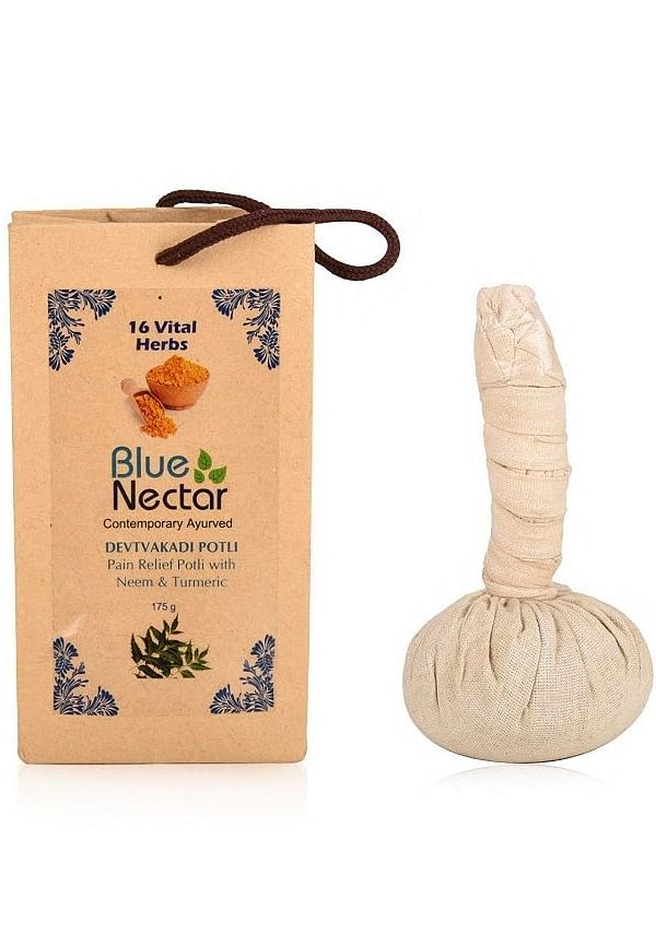 Ayurvedic Herbal Pain Relief Compress Potli With Neem & Turmeric 16 Herbs