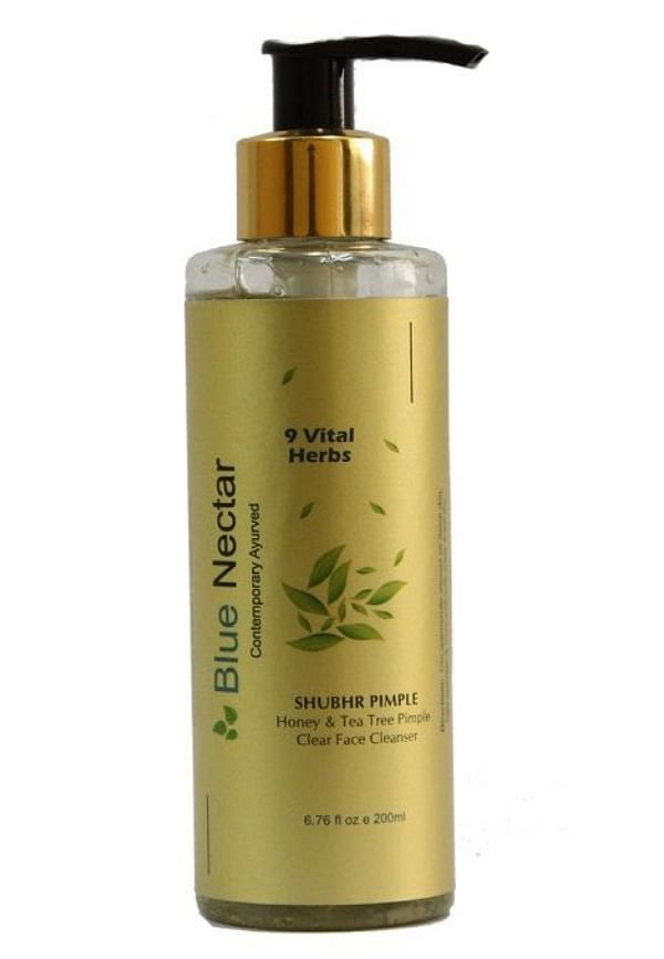 Ayurvedic Pimple Clear Face Wash with Honey and Tea Tree 9 Herbs