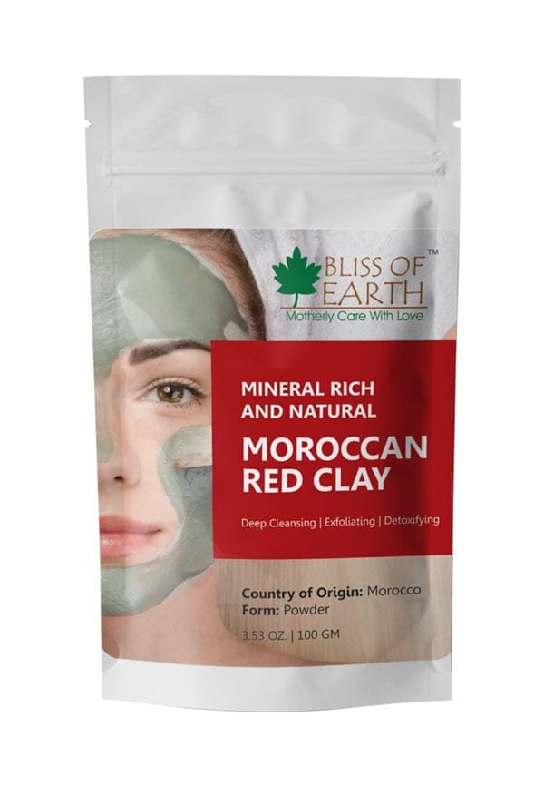 100% Original Moroccan Red Clay