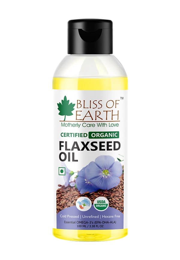 Certified Organic Flaxseed Oil
