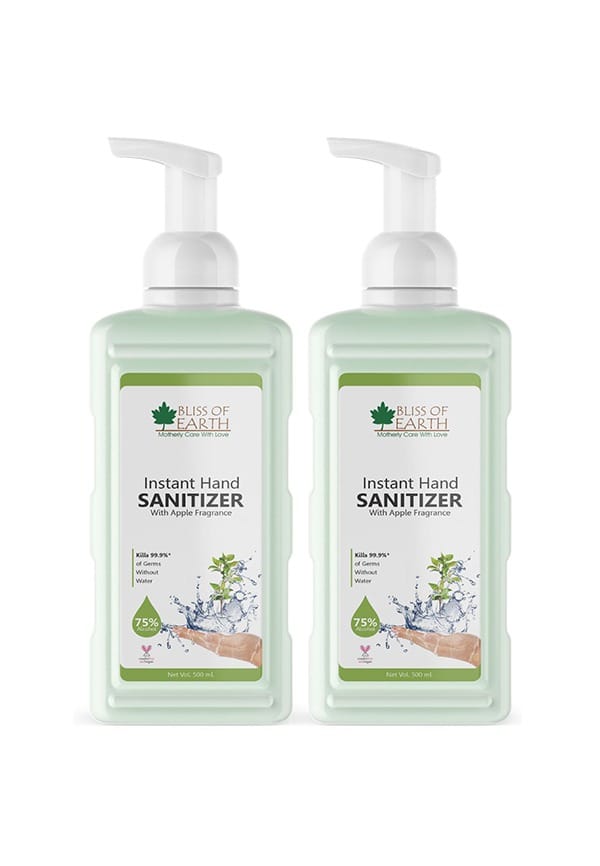 75% alcohol Hand Sanitizer Family Pack of 2