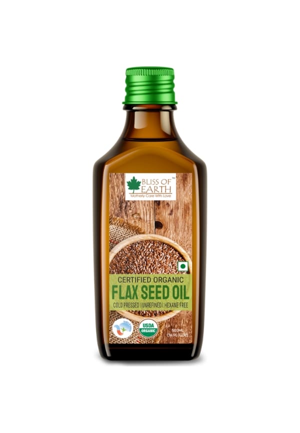 Certified Organic Flax Seed Oil