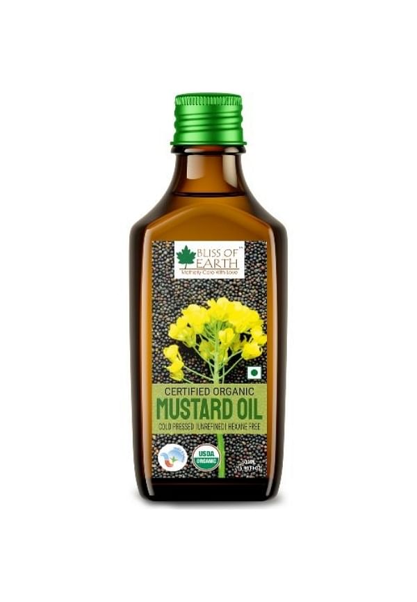 Certified Organic Mustard Oil