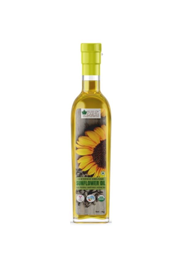 Certified Organic Sunflower Oil