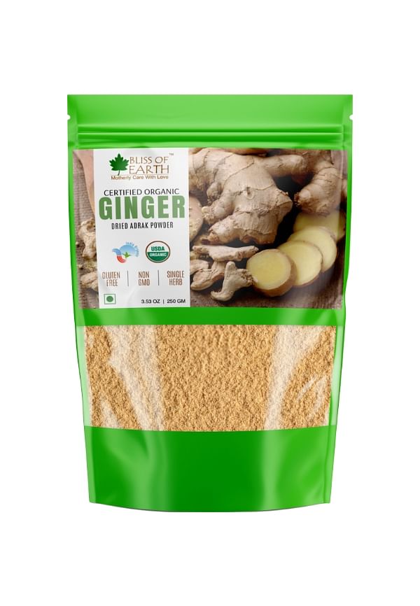 Certified Organic Dried Ginger Powder