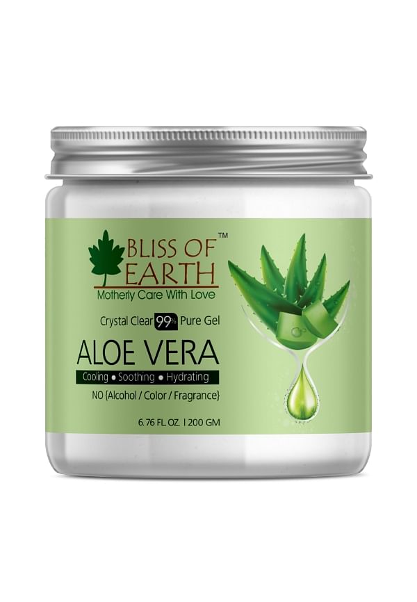 99% Pure Crystal Clear Aloe Vera Gel