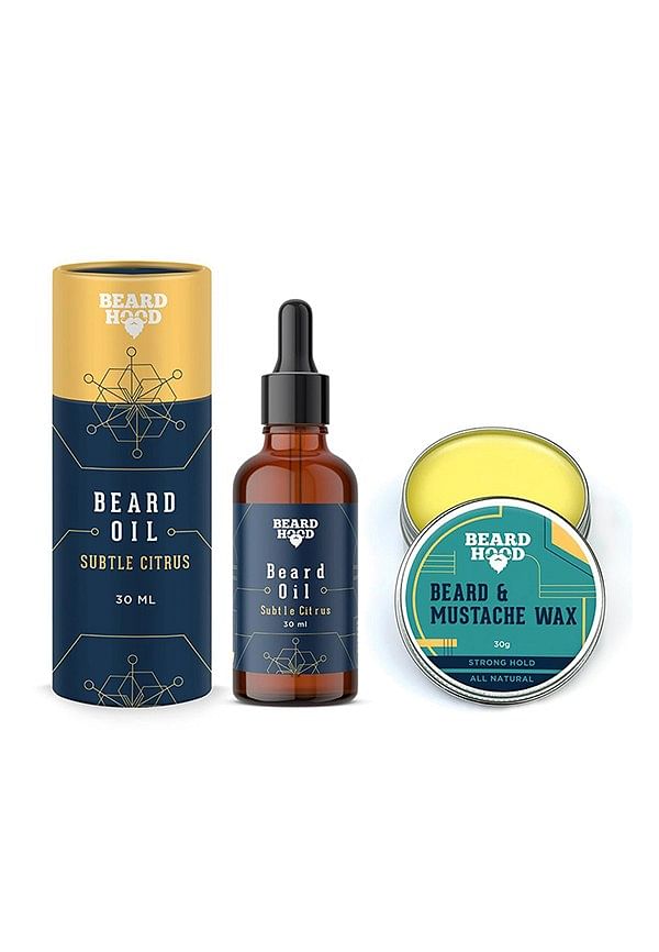 Subtle Citrus Beard Oil & Mustache Wax