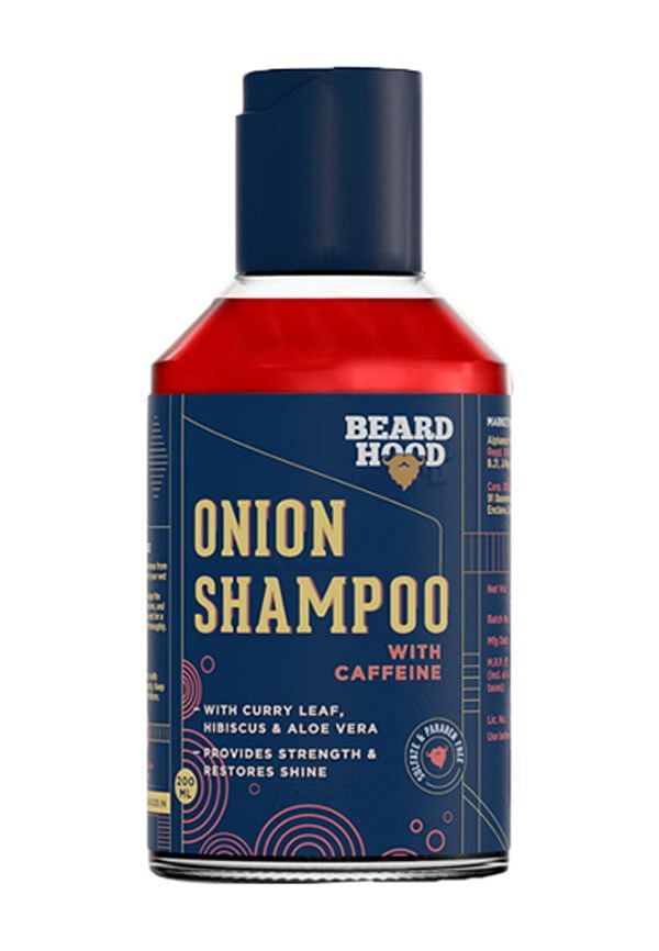 Onion Shampoo With Caffeine For Hair Growth & Hairfall Control