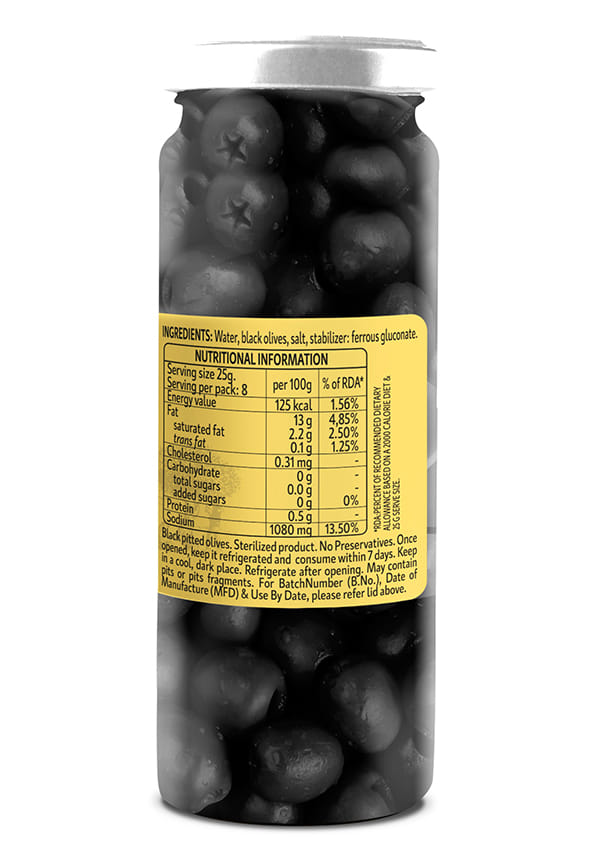 Borges Black Pitted Olives – thumbnail 2
