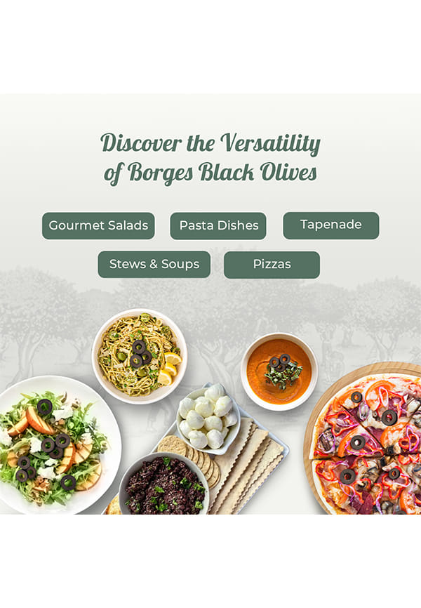 Borges Black Pitted Olives – thumbnail 5