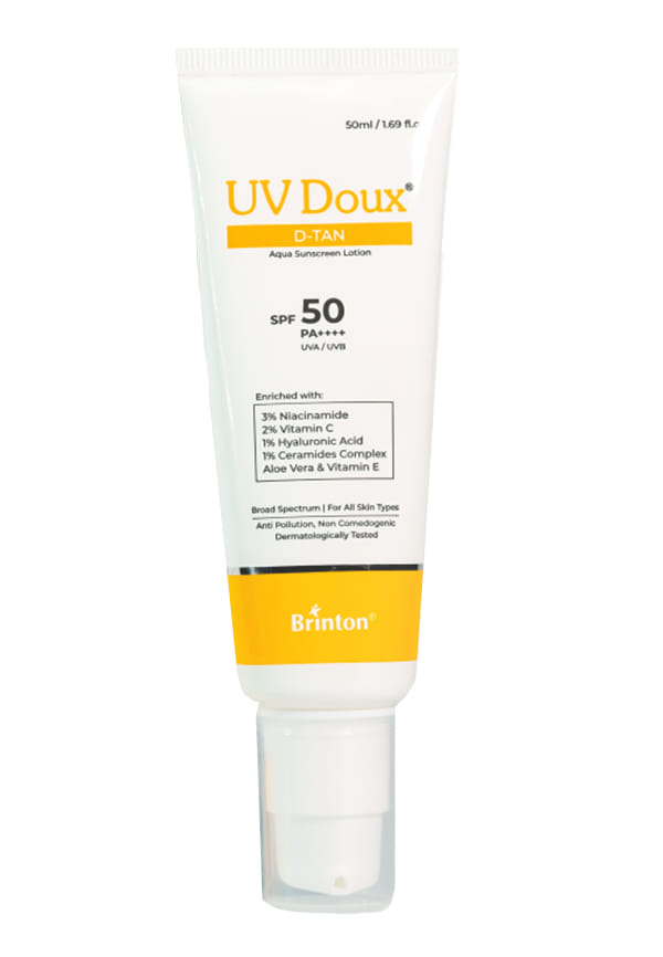 D-Tan Aqua Sunscreen Lotion Spf 50