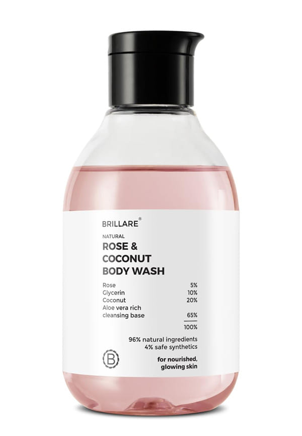 Rose & Coconut Body Wash