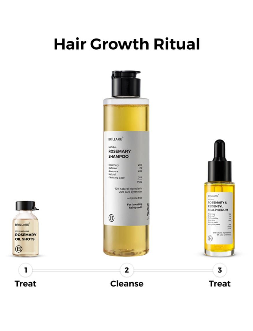 20% Rosemary Shampoo with 2% Caffeine for Hair Growth & Hair Fall Control – thumbnail 7